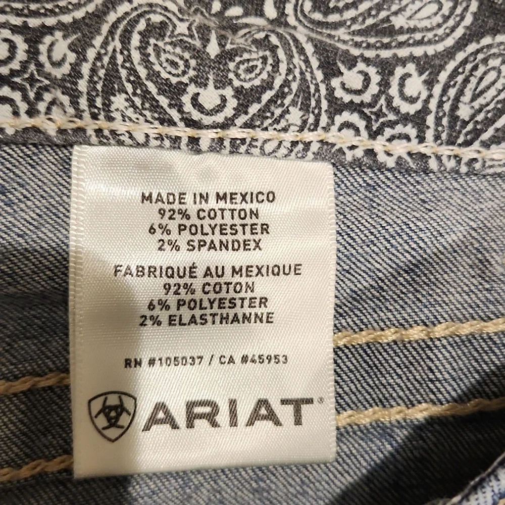 Ariat Jeans. SZ 34R  - Western Wear , Yellowstone style, Landman